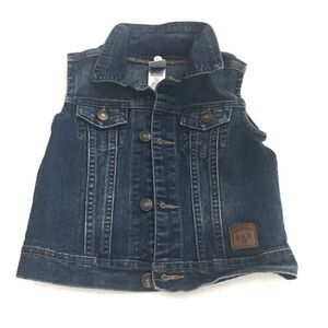 Little Me Denim Jean Vest